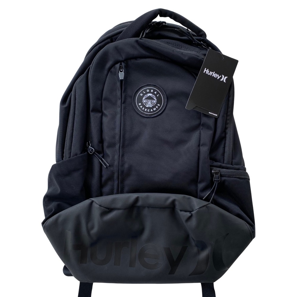 Hurley Wayfarer Backpack II 23L Black Laptop Tablet Travel Bag School Gorpcore